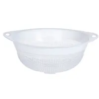 Vergiet met grepen 31 cm wit